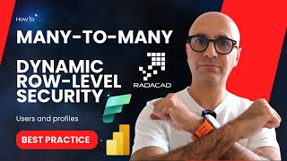 Dynamic Row Level Security in Power BI with Many to many Best Practice [upl. by Halik]