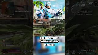 BEST NORECOIL SETTINGS for Apex Legends  Controller Settings  Custom Reticle amp Laser  Movement [upl. by Anselmi]