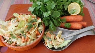 POP Nutrition  Spring Slaw with Sassy Russian Mayo [upl. by Yasdnyl]