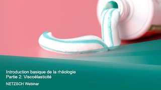 Introduction basique de la rhéologie  Partie 2 Viscoélasticité [upl. by Einnaffit601]