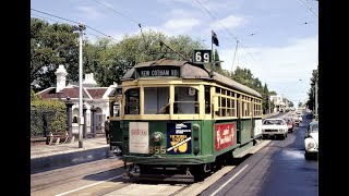 Melbourne Routes 69 amp 64 on Hawthorn and Glenferrie Roads with W Class Trams [upl. by Yemirej]