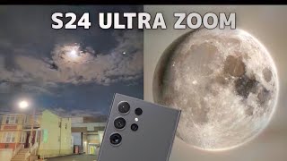 S24 ultra 100x Zoom Moon 🌙 test [upl. by Ttemme]