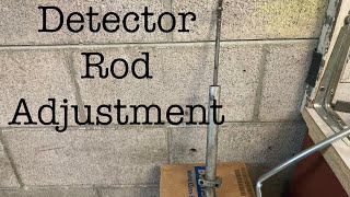 Detector Rod 1  Brunswick Pinsetter Adjustments [upl. by Lonyer]