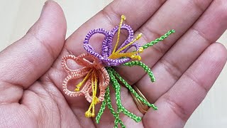 shuttle tatting pattern 12 [upl. by Eleirbag]