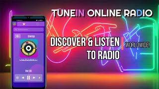 TuneIn Online Radio  Stream global radio save stations enjoy good music with our Android app [upl. by Taka]