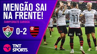 FLAMENGO BATE FLUMINENSE NO MARACANÃ E ABRE VANTAGEM NA SEMI FLUMINENSE 0 X 2 FLAMENGO [upl. by Eiahpets]