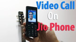 Jio Phone Video Calling Feature Quick Demo Over Jio 4G [upl. by Faye]