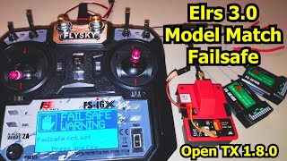 Flysky I6X Open TX 180 improvements Receiver ID and ExpressLRS 30  Failsafe Warning [upl. by Negriv]