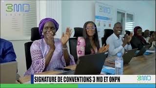 SIGNATURE DE CONVENTION ENTRE 3 MD et ONPN Office nationale des pupilles de la nation [upl. by Uoliram]