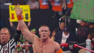 John Cena vs Randy Orton [upl. by Narmi]