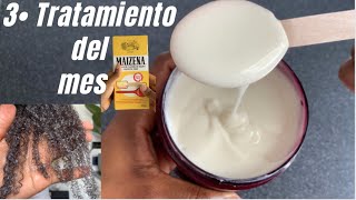 MASCARILLA DE MAIZENA PARA EL CABELLO SECO Y MALTRATADO  COMO eliminar el FRIZZ DEL CABELLO [upl. by Gora]