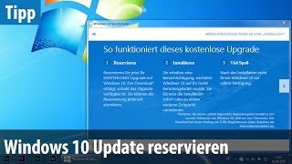 Windows 10  Update reservieren amp so viel kostet das neue Windows  deutsch  german [upl. by Ariad628]