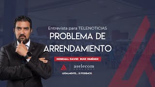 Problema de arrendamiento en quotla cartoneraquot Entrevista para TELENOTICIAS [upl. by Hesta]