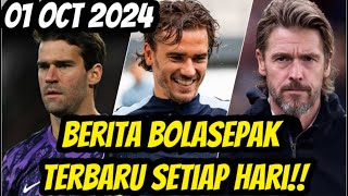 Erik Ten Hag Masih Selamat🗿🔥 Griezmann Umum Persaraan🥹 Bayern Mahukan Alisson‼️ [upl. by Notla]