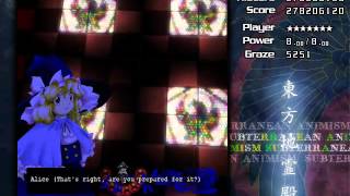 Touhou 11 Subterranean Animism  Marisa A  Perfect  Lunatic [upl. by Niar]