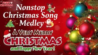 Non Stop Christmas Songs Medley ❄ Top 100 Christmas Nonstop Songs ⛄ Merry Christmas 2024 [upl. by Kevon]