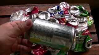 Cantidad de latas de aluminio en una libra para reciclar [upl. by Edy605]