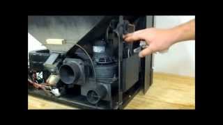 How To Remove Clean lubricate And Reinstall An Exhaust Fan On A Pellet Stove [upl. by Dena]