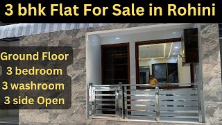 3 Bhk Flats In Delhi  Property In Delhi  Flats In Rohini  Flat For Sale  Rohini Flats for Sale [upl. by Zorana]