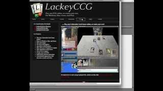 LackeyCCG Tutorial 2 Installing LackeyCCG and Game Plugins [upl. by Cyrie]