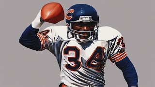 Walter Payton The Legacy of Number 34  What Made Him the Greatest Running Back of All Time [upl. by Annael]