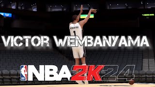 NBA 2K24 Victor Wembanyama Jumpshot Fix [upl. by Okomom898]