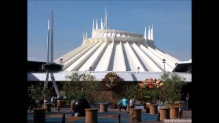 Disneyland Space Mountain Queue Line Ambiance [upl. by Carina]