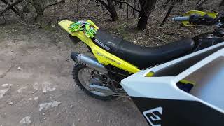 Suzuki DR200 at Emma Long Motorcycle Park [upl. by Noicpecnoc600]