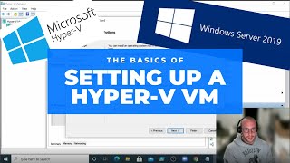 HyperV Setup and Windows Server 2019 Install [upl. by Dallis]