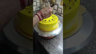 Multi colour cake  cake recipe birthday cake viralvideo youtubeshorts shorts cake trending [upl. by Milstone225]