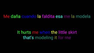 Con Calma lyrics with colors [upl. by Bourque]