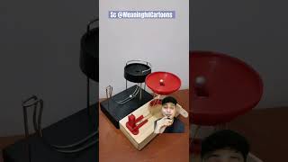 PUNYA AKU YANG HITAM PUNYA KAMU YANG MERAH ⁉️Sc MeaningfulCartoons toys perpetualmotion diy [upl. by Eceela]