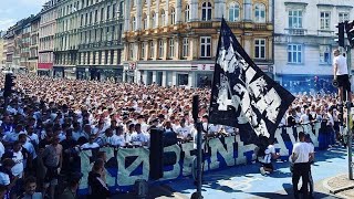 FC KØBENHAVN Ultras before the derby match against Brondby IF [upl. by Roper]