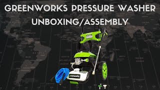 Unboxing amp Assembling the Greenworks 2100PSI Pressure Washer StepbyStep Guide [upl. by Sirak]