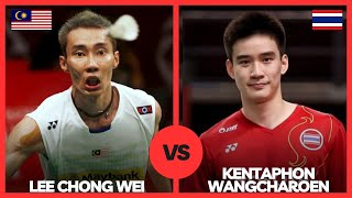 Lee Chong WeiMYS vs Kentaphon WangcharoenTHA Badminton Match Highlights  Indonesia Open 2019 [upl. by Sillsby]