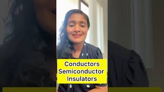 Conductors insulators Semiconductors Electronics Interview Preparation education computerscien [upl. by Nonek]