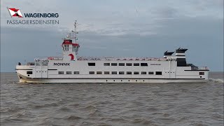 Wagenborg Ferry Struggles to Dock Due to Strong Winds 4K60 HDR [upl. by Doughman]