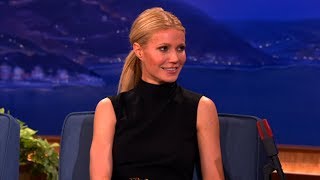 Gwyneth Paltrow Interview Part 02  Conan on TBS [upl. by Adnim223]