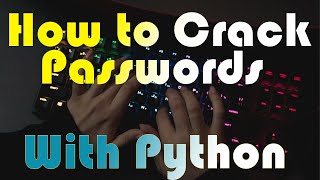 Building A Password Cracker With Python [upl. by Llehsar]