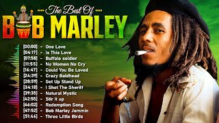 The Best Of Bob Marley  Bob Marley Greatest Hits Full Album  Bob Marley Reggae Songs [upl. by Lacee]