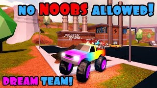 LARGEST DREAM TEAM EVER My Perspective Roblox JAILBREAK [upl. by Anevad]