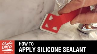 How to Apply Silicone Sealant  the Easy Way [upl. by Okime]