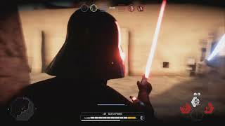 STAR WARS™ Battlefront™ II Darth Vader vs Rey and Luke Skywalker [upl. by Lamhaj]