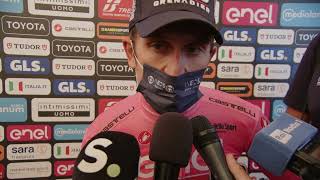 Geraint Thomas  Interview at the finish  Stage 18  Giro dItalia 2023 [upl. by Diandre]