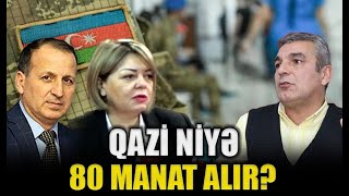 Qazi niyə 80 manat alır Natiq Cəfərli və Şahin Nəcəflə QIRMIZI MASA [upl. by Warthman]