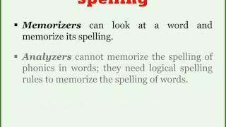 Spelling for Logical Learners [upl. by Noirret378]