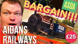 Bargain £25 HORNBY Train Set From Asda  Everything you need to get started  Excellent Xmas Gift [upl. by Cestar305]