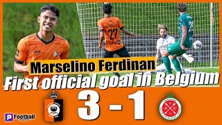 ［Official］🇮🇩Marselino Ferdinan play scenes  Playoffs Match8 KMSK Deinze vs REVirton🇧🇪 [upl. by Jocelyne]