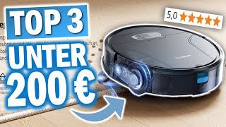 SAUGROBOTER für unter 200€ 🔥  Top 3 günstige Saug und Wischroboter [upl. by Ear]