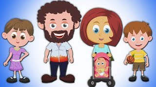 FingerFamilie  Deutsche Kinderlieder  Vorschulreim  Nursery Rhyme For Kids  Finger Family Song [upl. by Palma]